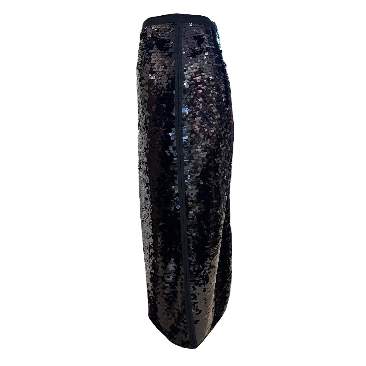 Weekend Max Mara Black Sequin Skirt - 12 - NEW