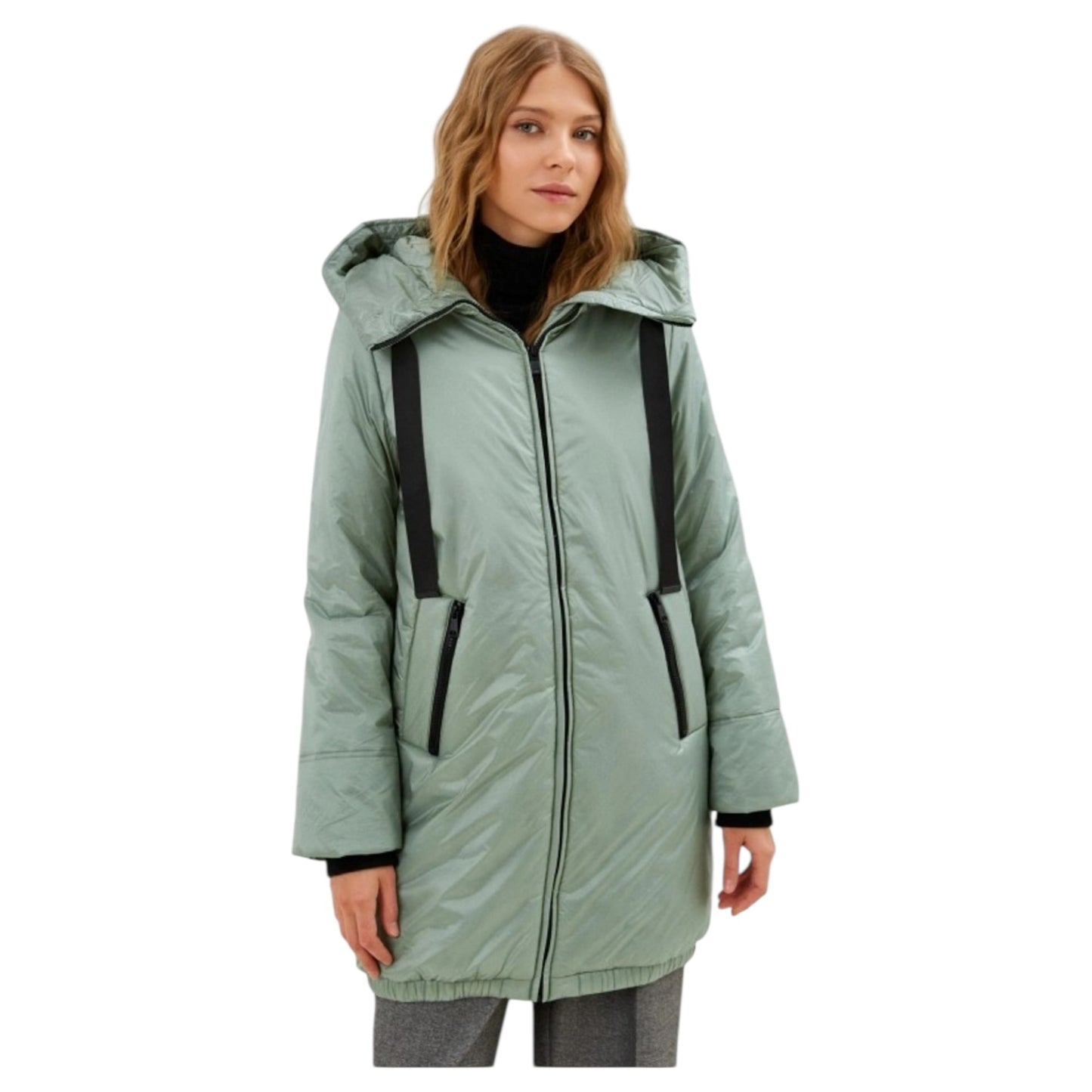 Riani Pale Green Raincoat - 14