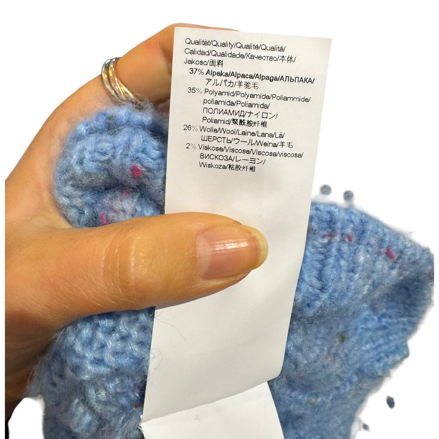 Hugo Boss Franzetta Blue Sweater - 12/14