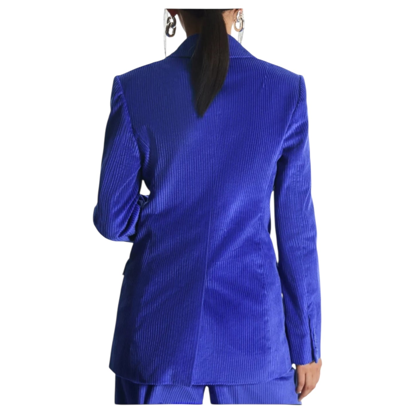COS Blue Corduroy Trouser Suit - 6