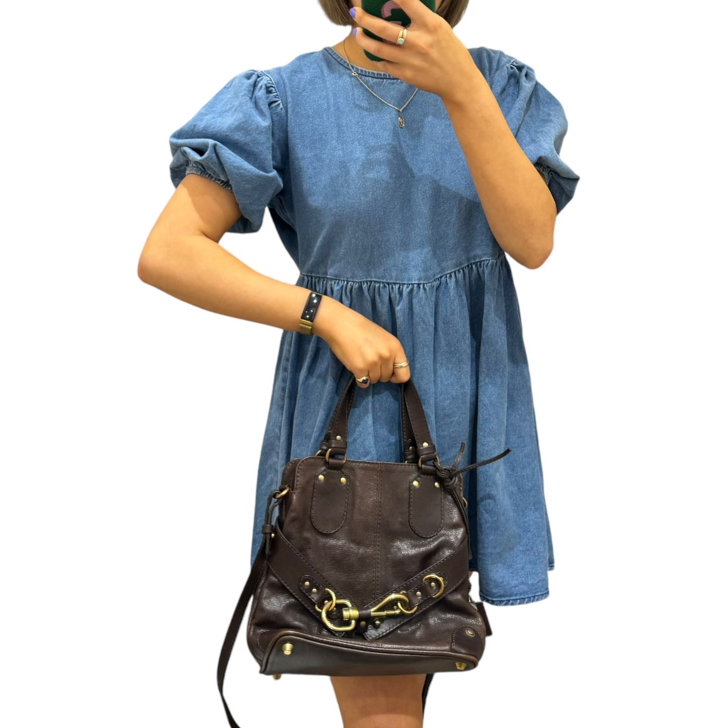 Chloe Brown 'Kerala' Crossbody Bag