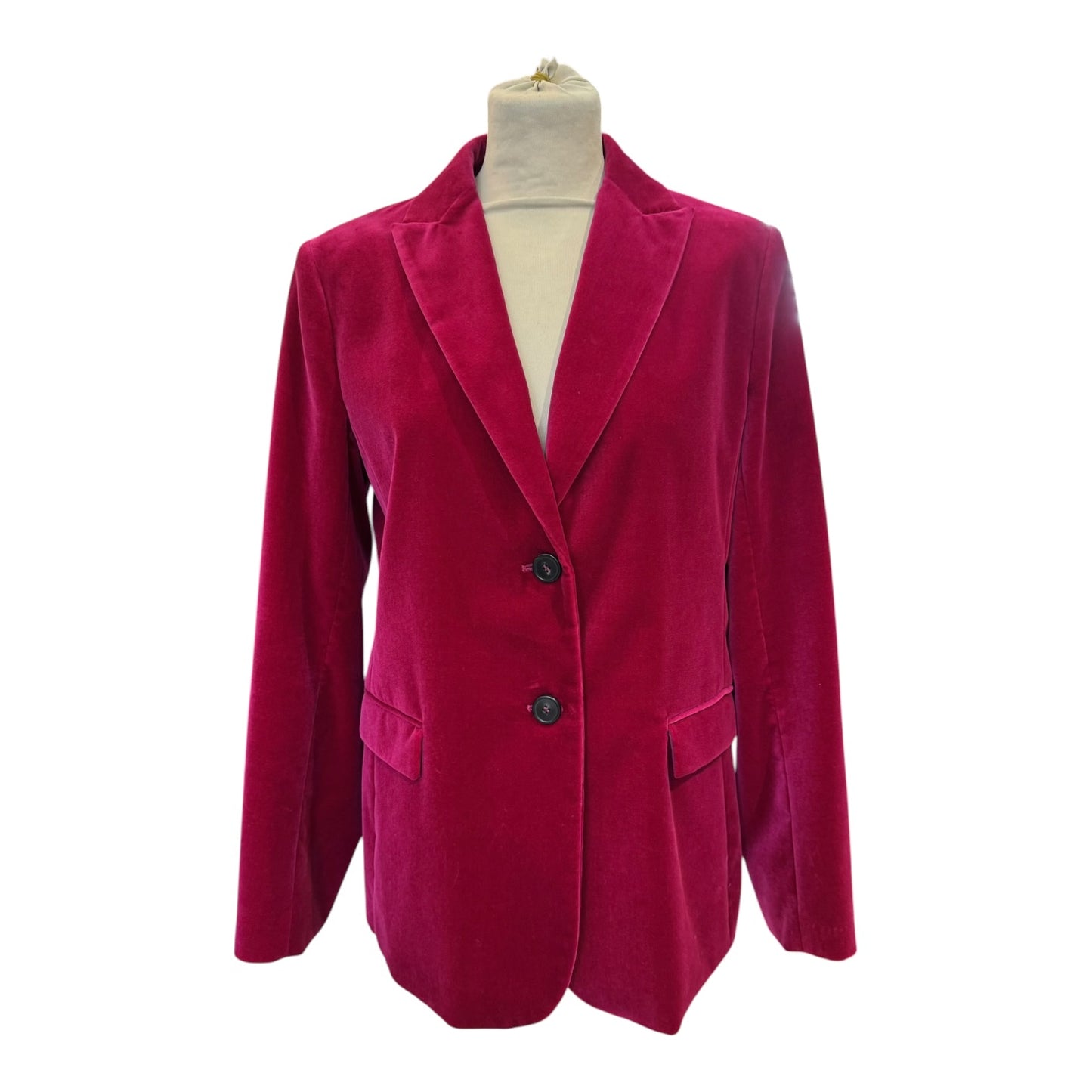 Weekend Max Mara Raspberry Velvet Blazer - 14