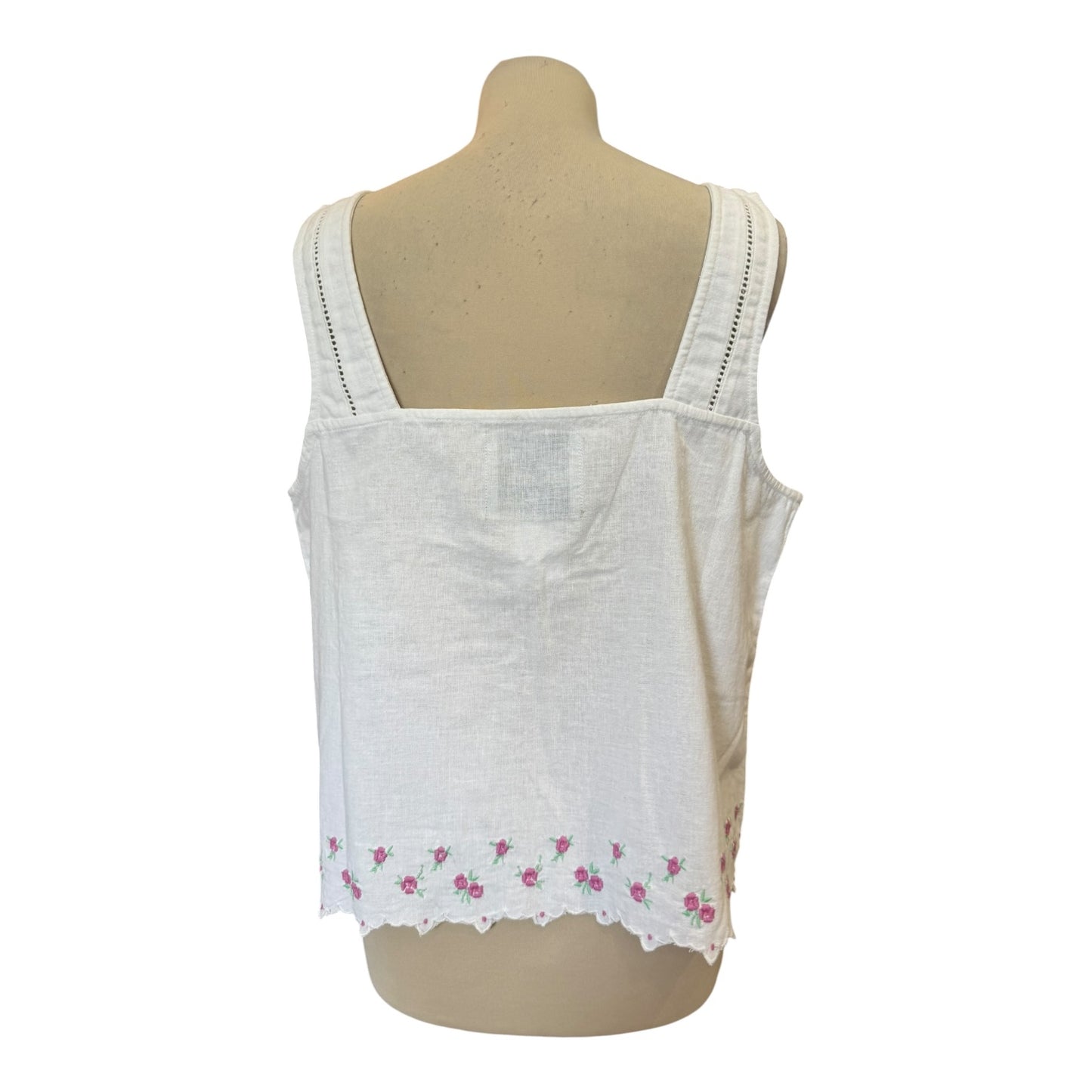 Damson Madder Nancy Floral Embroidered Top - 14