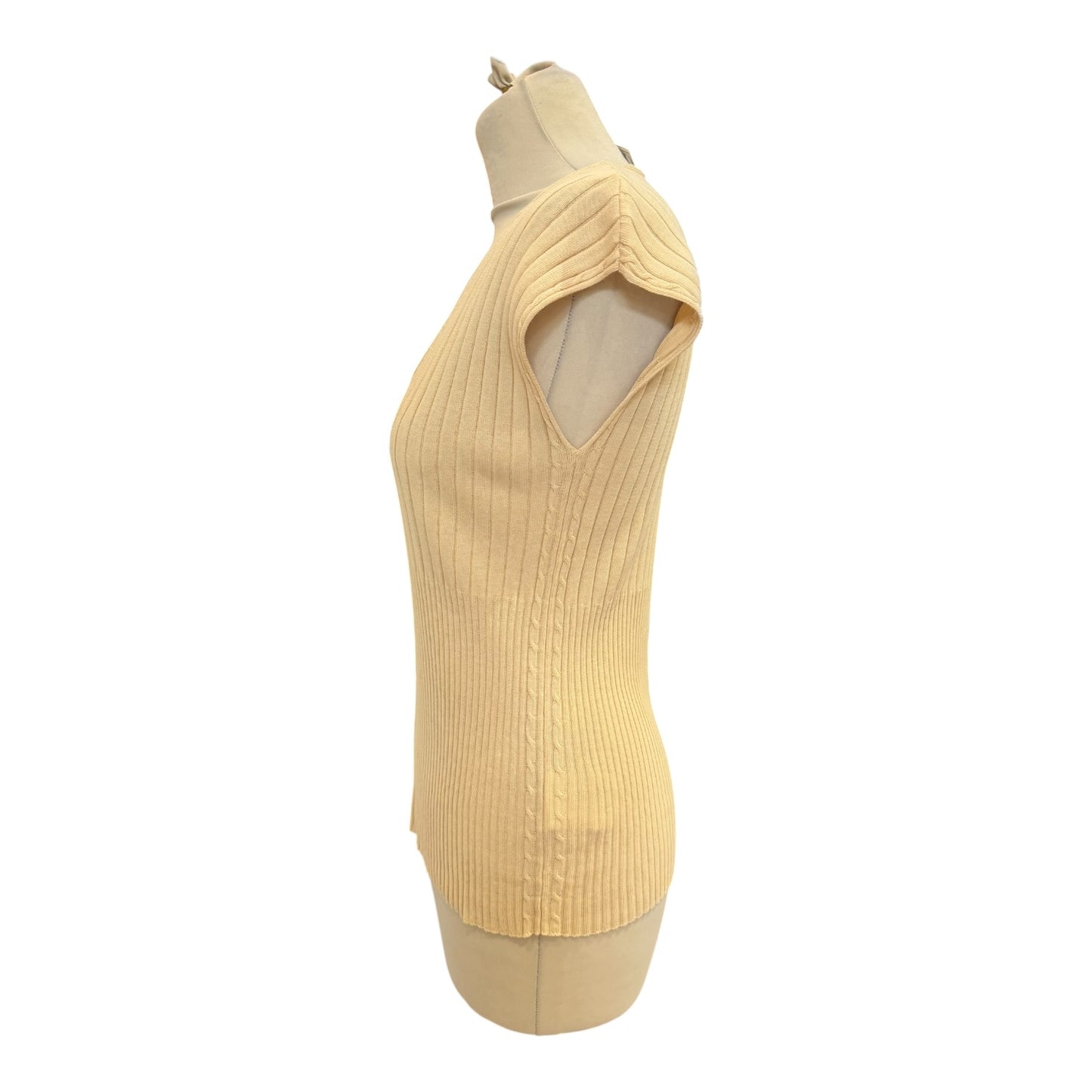 Max Mara Cotton Rib Top - 12/14