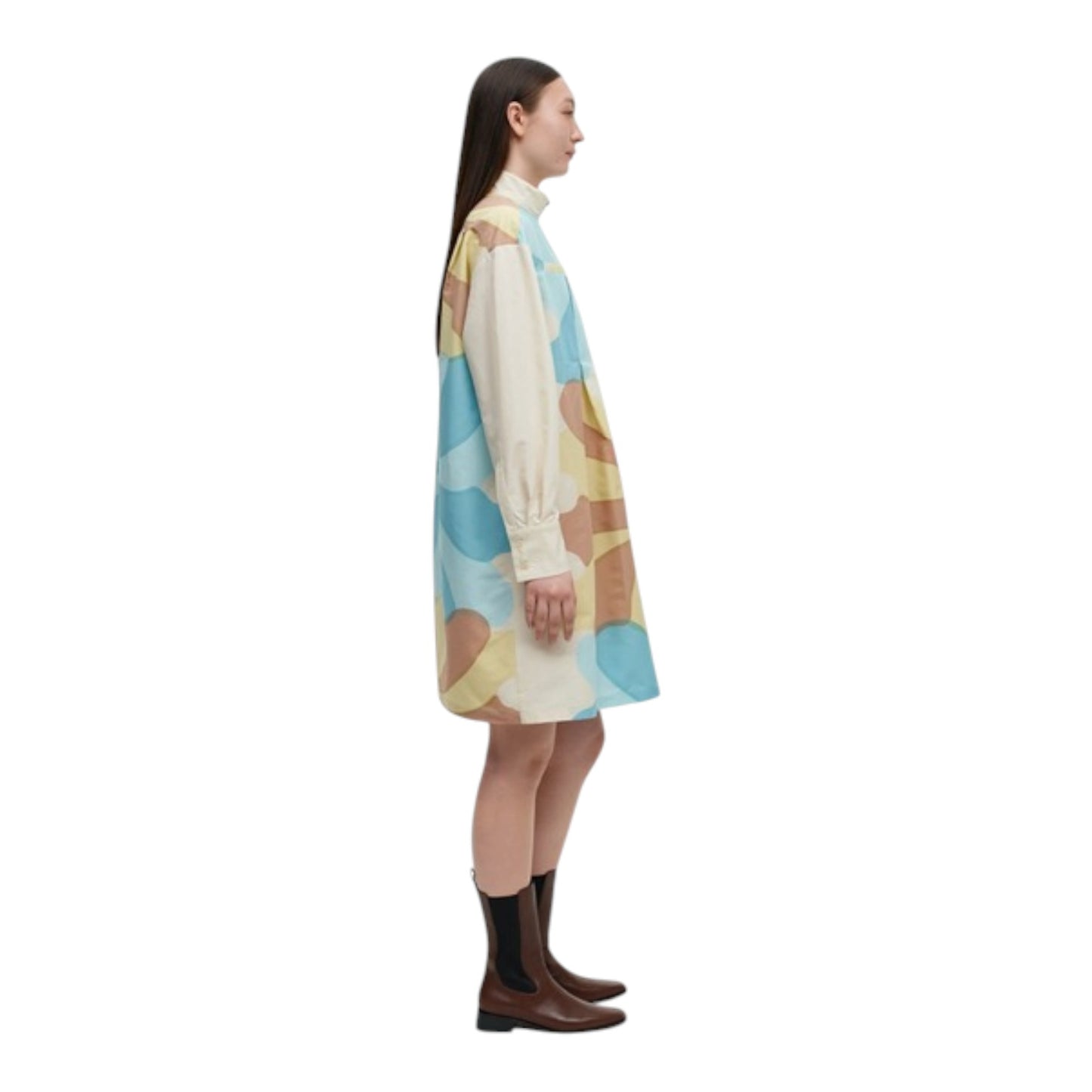 Marimekko Cotton Linen Print Dress - 12/14