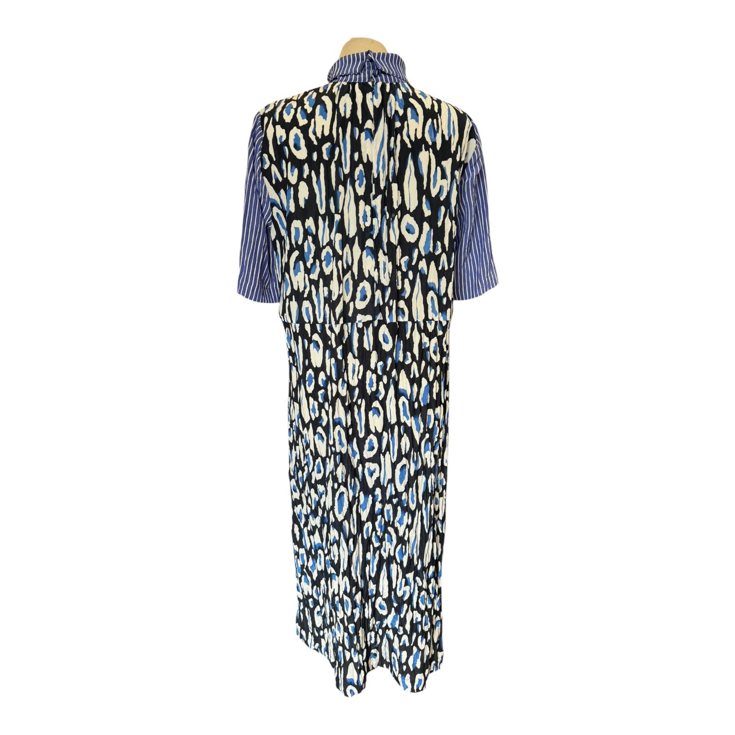 Baum und Pferdgarten Blue Stripe Leo Midi Dress - 10