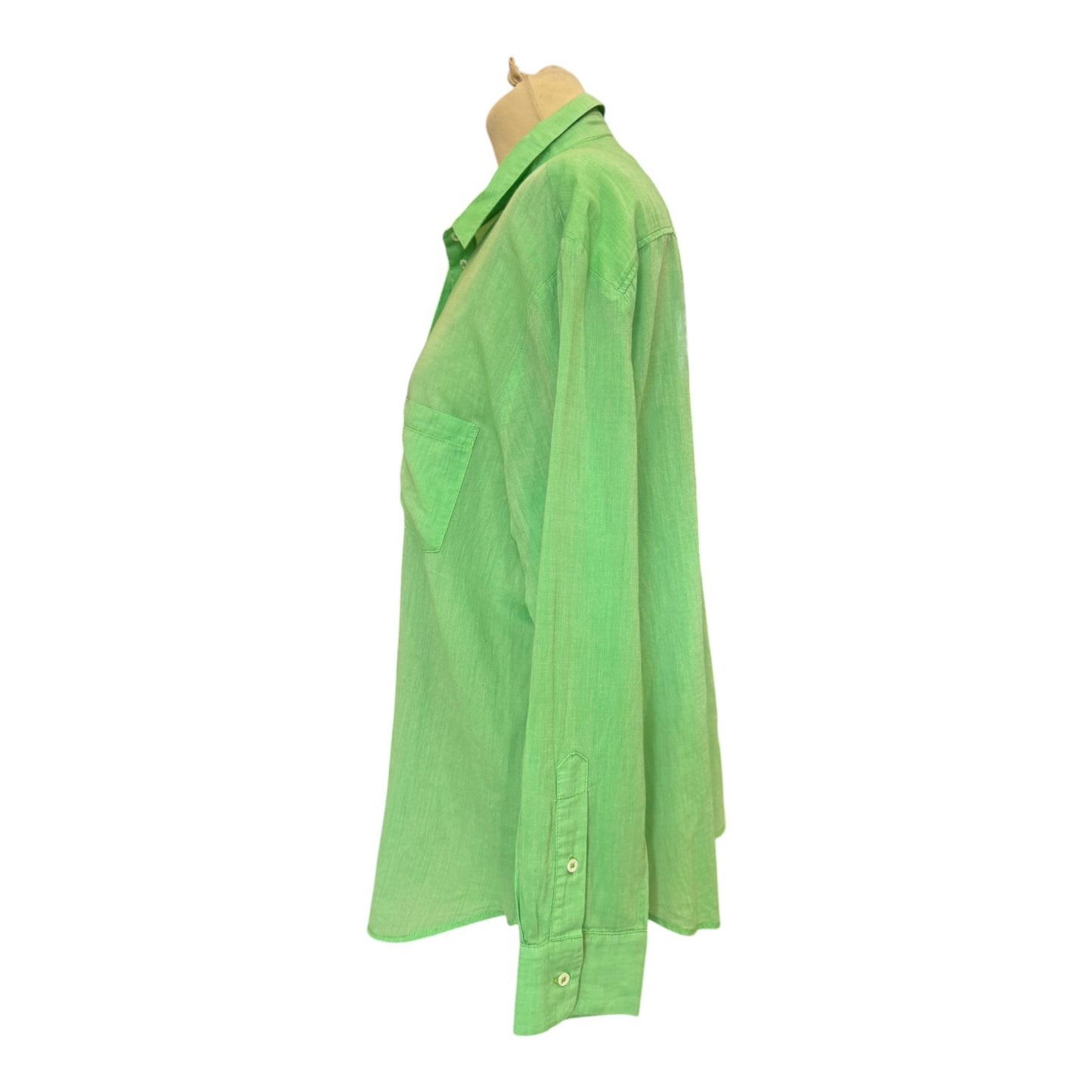 Sacre Coeur Green Cotton Shirt - 12