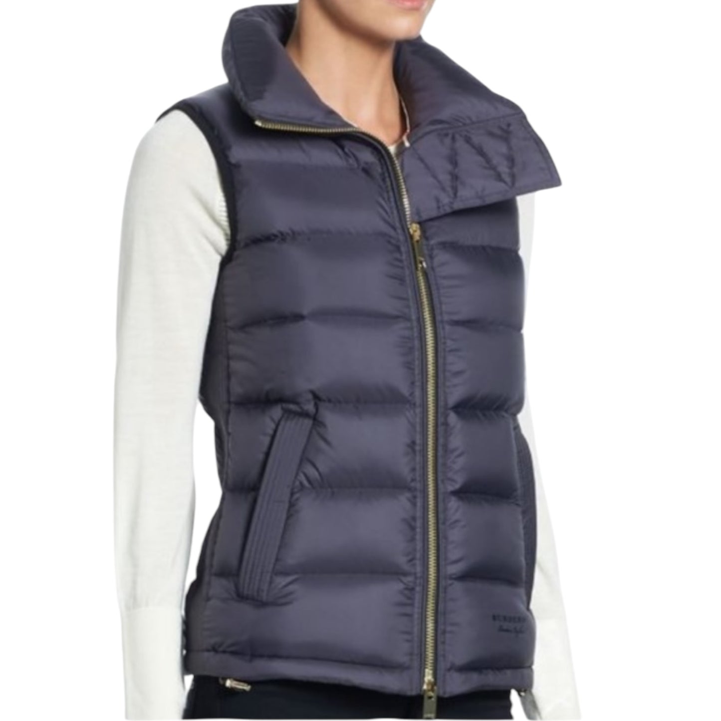 Burberry Navy Gilet - 14 - NEW