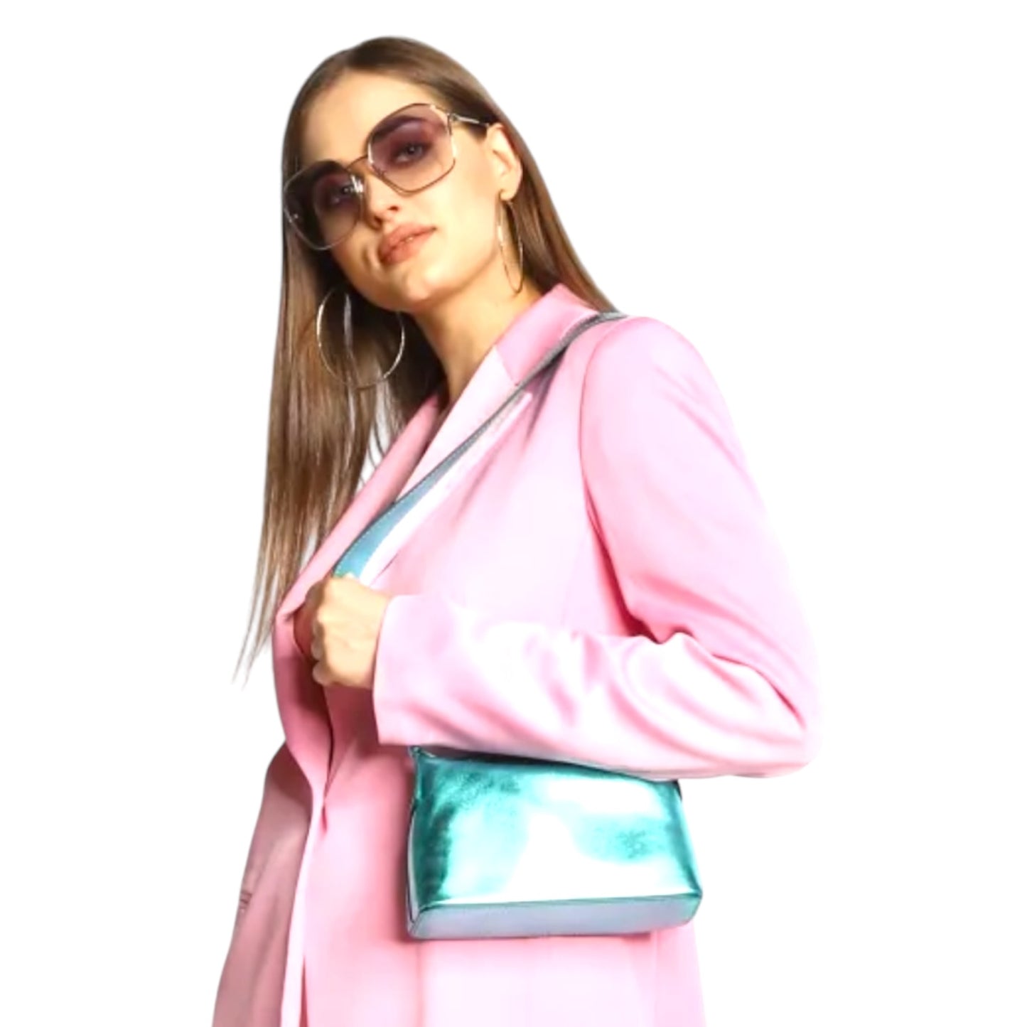 Leonie Hanne X Liu Jo Turquoise Bag