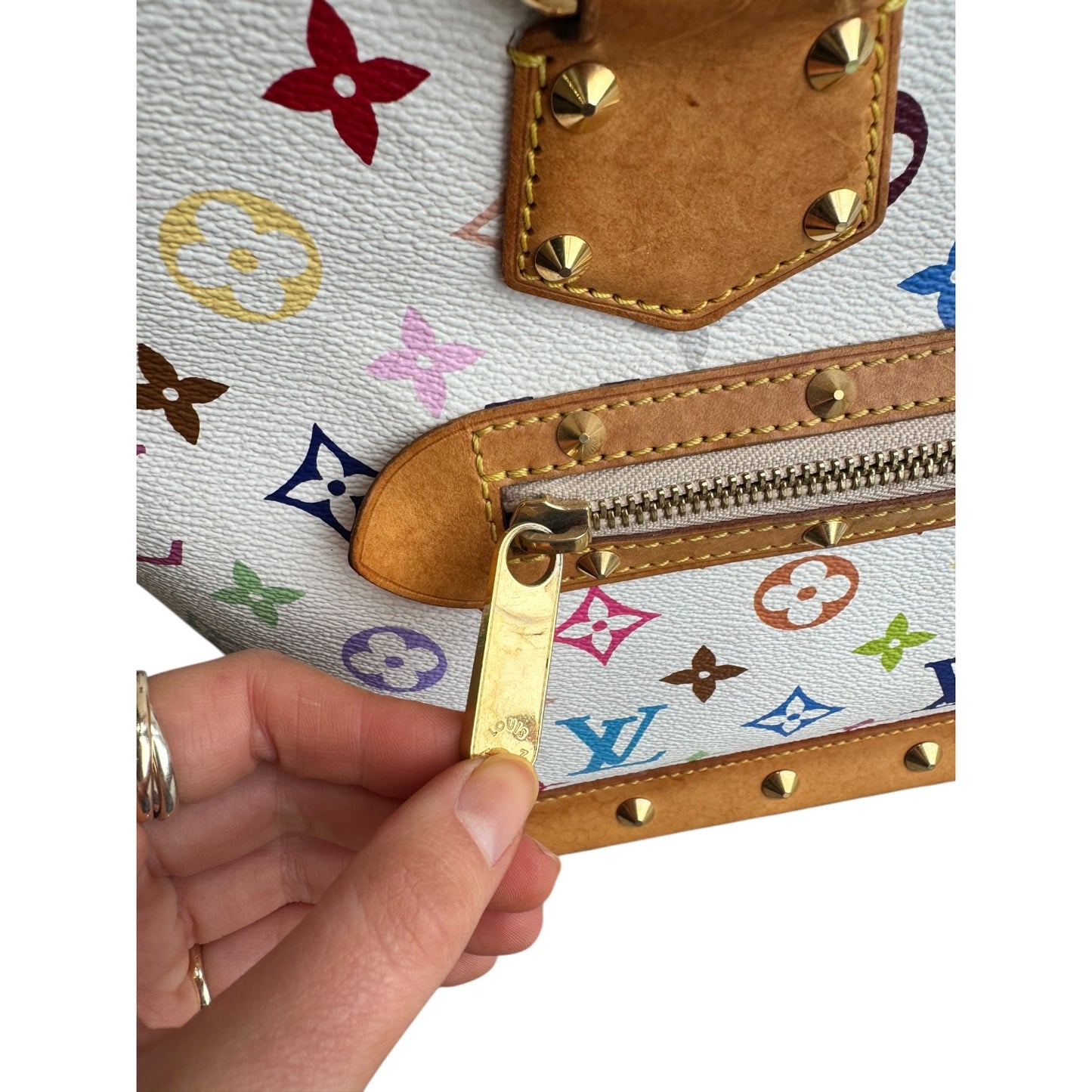 Louis Vuitton X Takashi Murakami Monogram Alma PM 2004