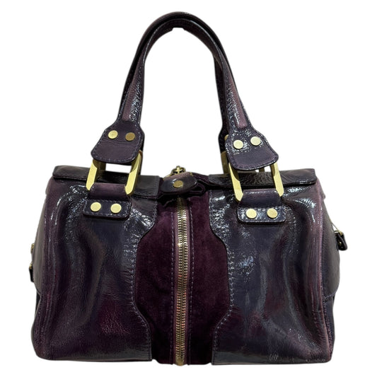 Jimmy Choo Purple Bowling Bag
