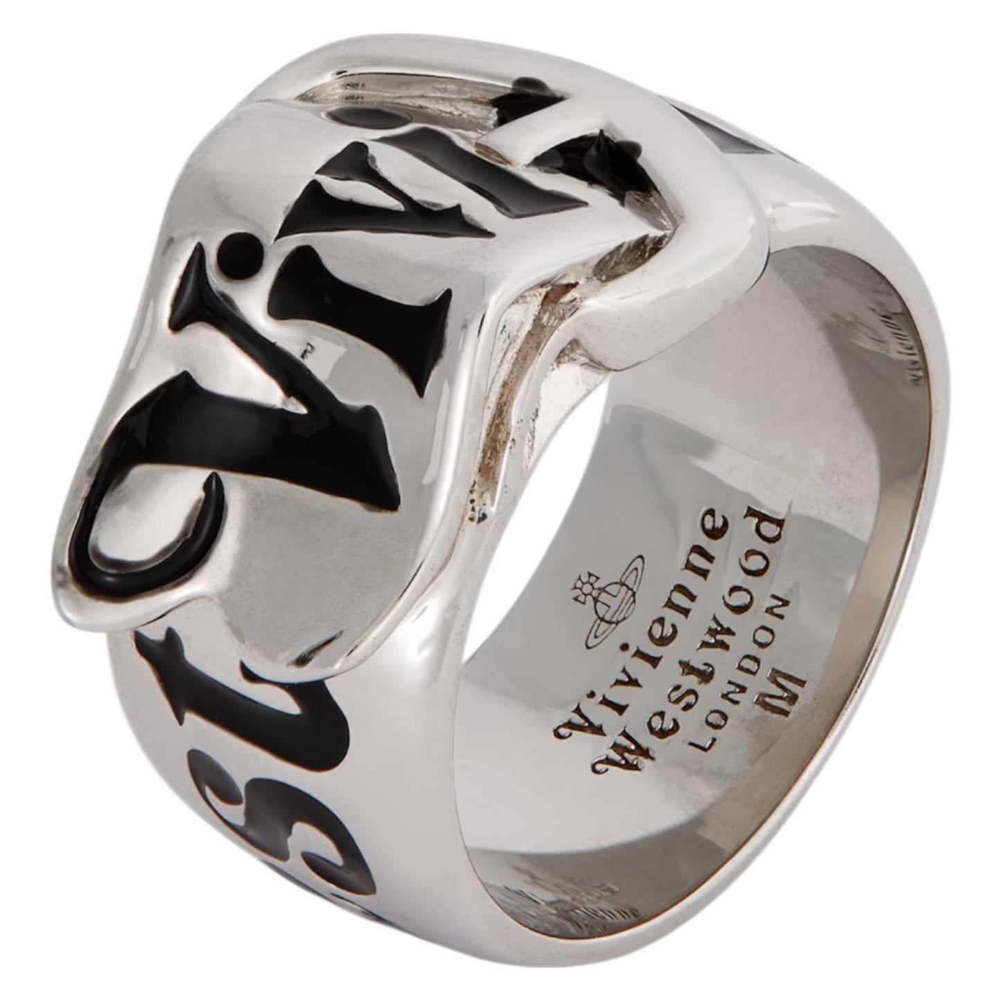 Vivienne Westwood Silver Belt Ring - S
