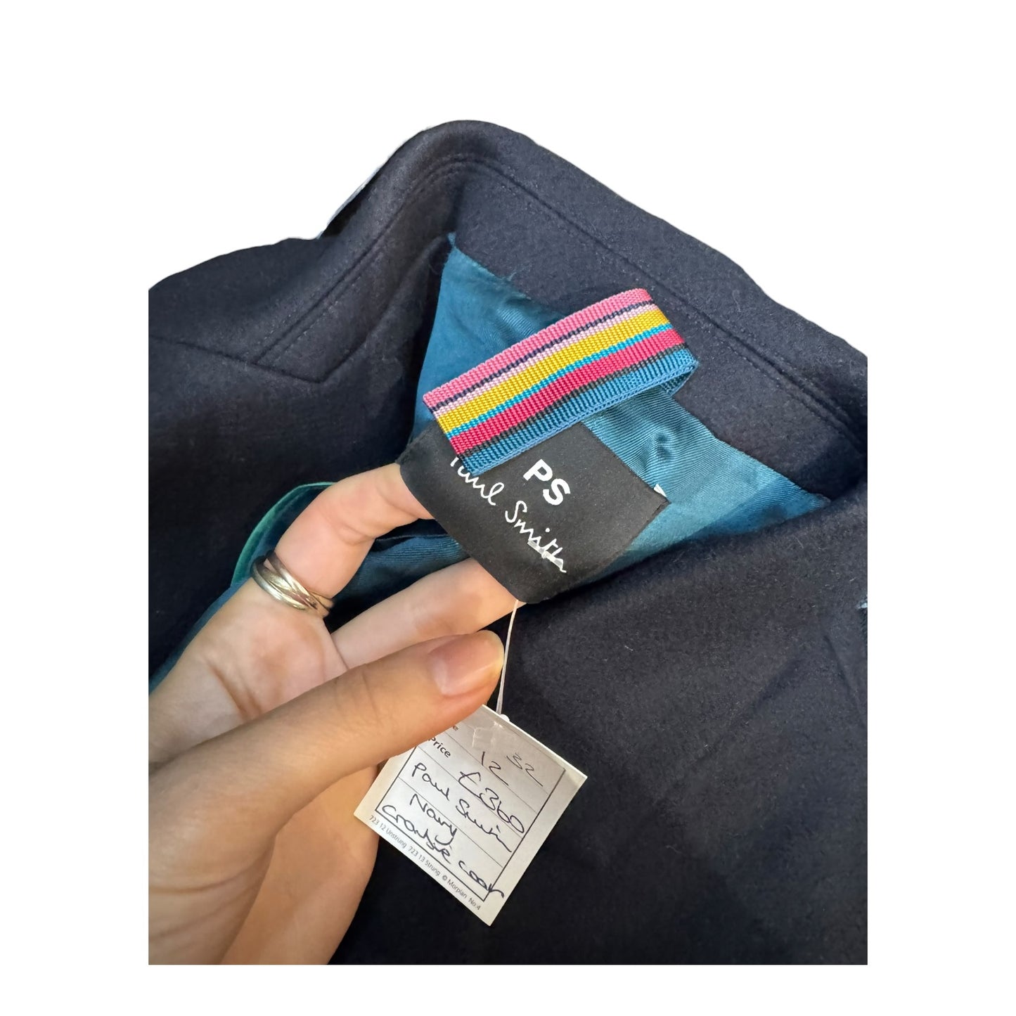 Paul Smith Wool Blend Single Breasted Coat - 12