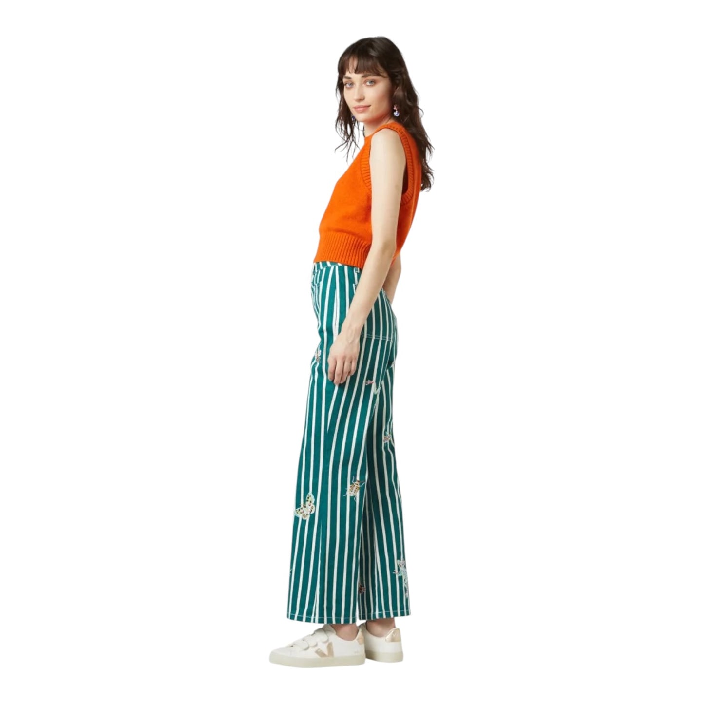Gorman Green Stripe Garden Variety Jean - 16