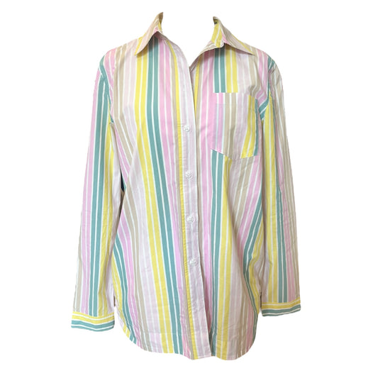 Ganni Pastel Stripe Shirt - 12