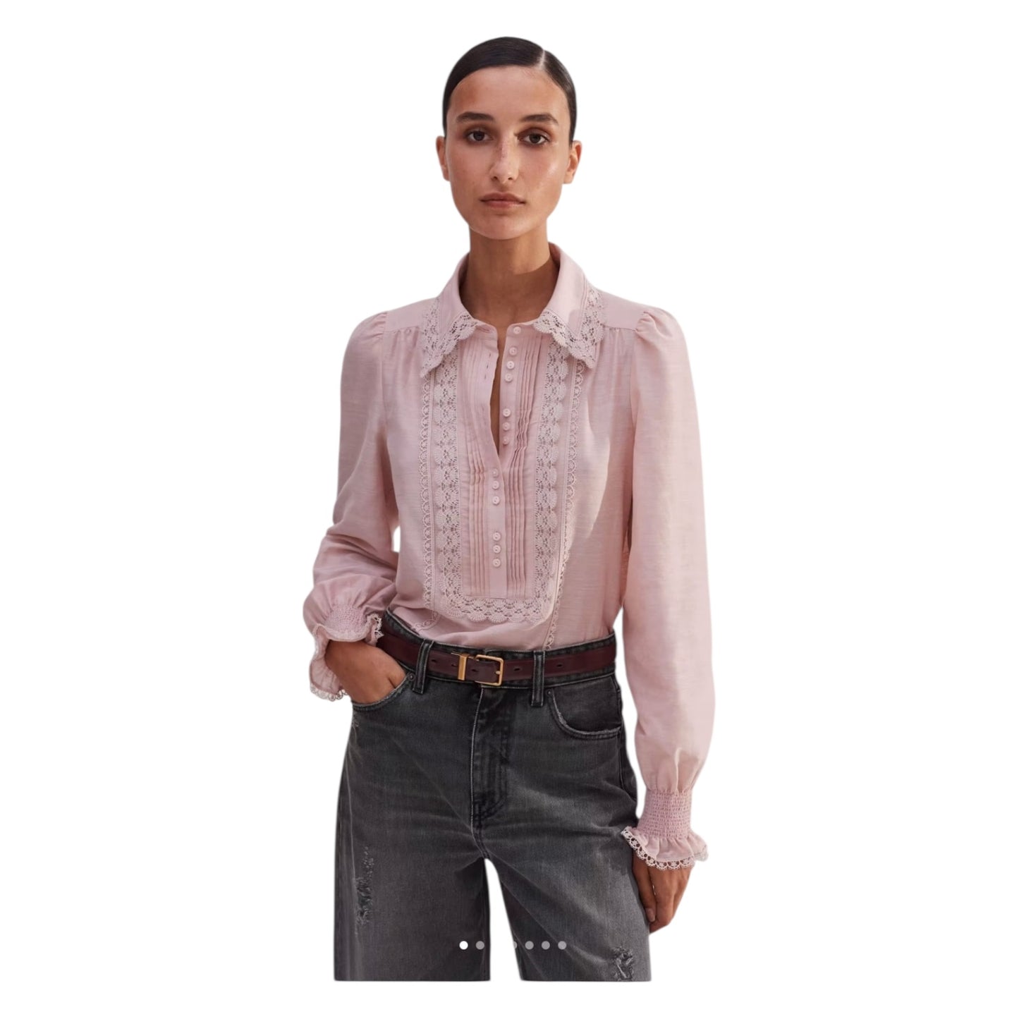 Me + Em Pink Blouse - 8