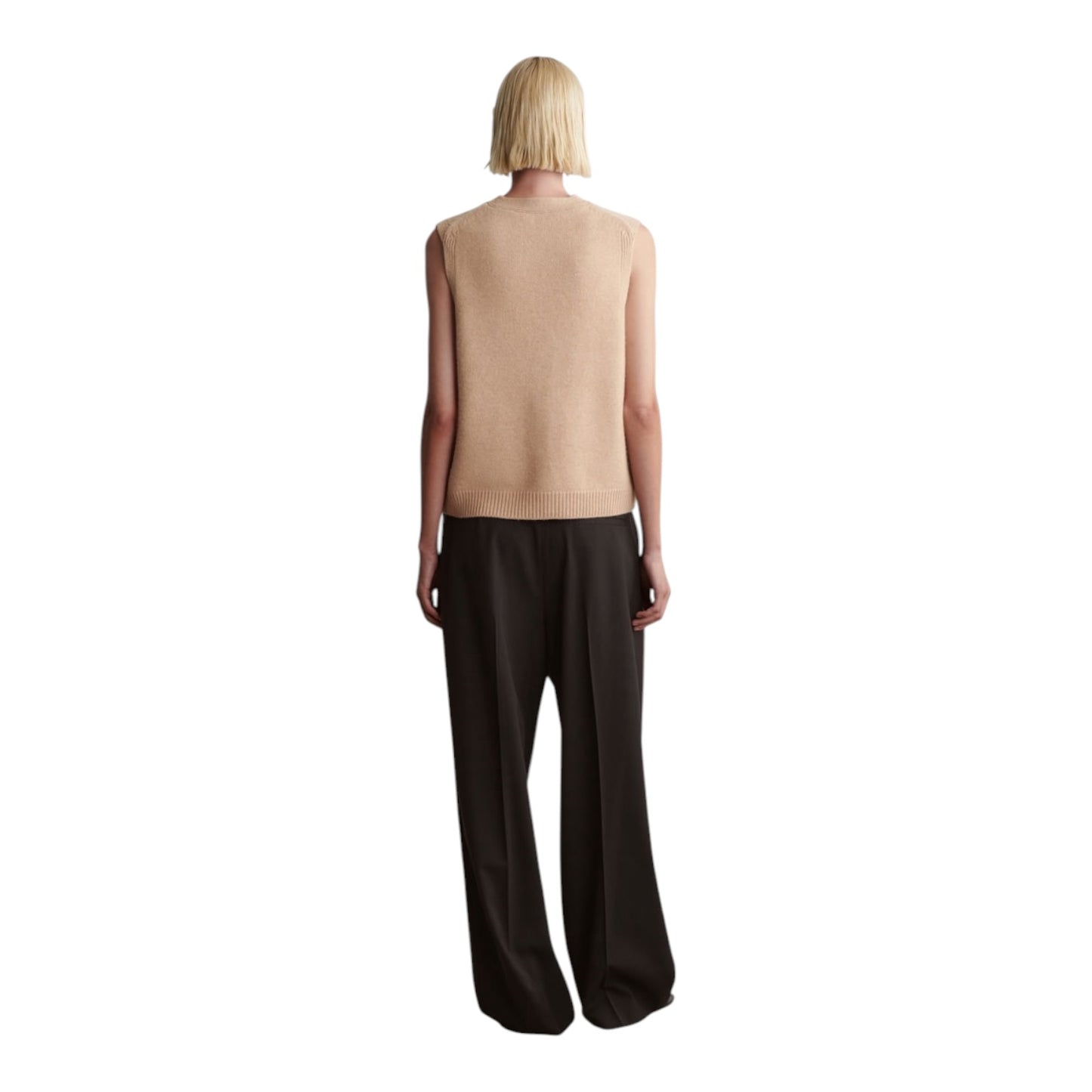 COS Knitted Cashmere Blend Vest - 10/12