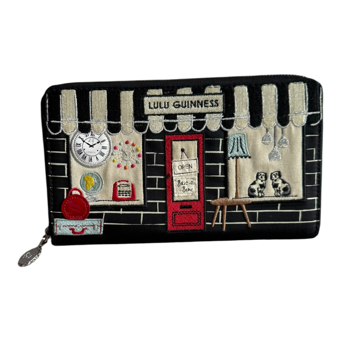 Lulu Guinness Shop Front Wallet Purse
