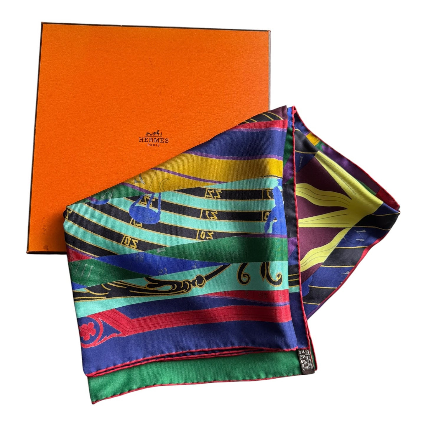 Hermes Astrologie Nouvelle Silk Scarf