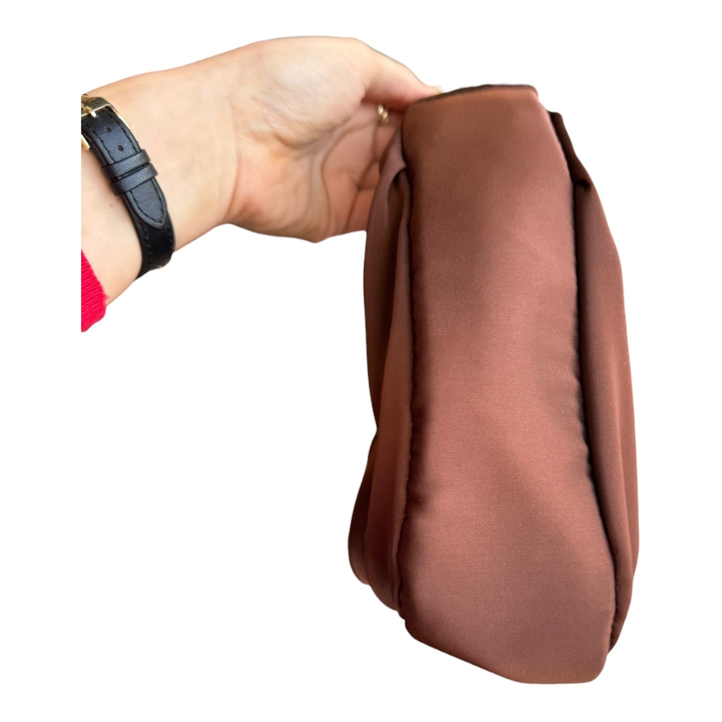Jigsaw Pleated Satin Tay Bag