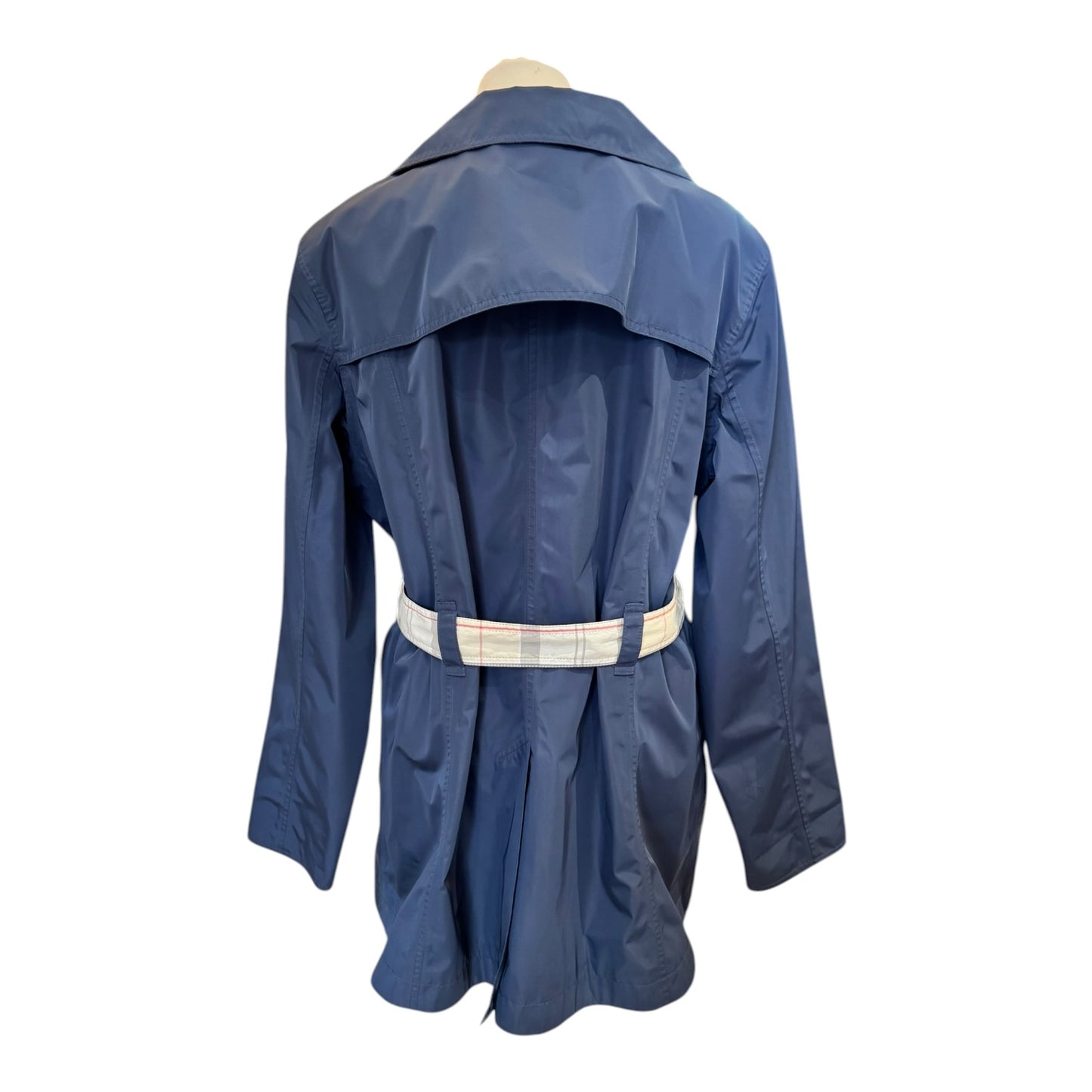 Barbour Navy and Check Reversible Coat - 18