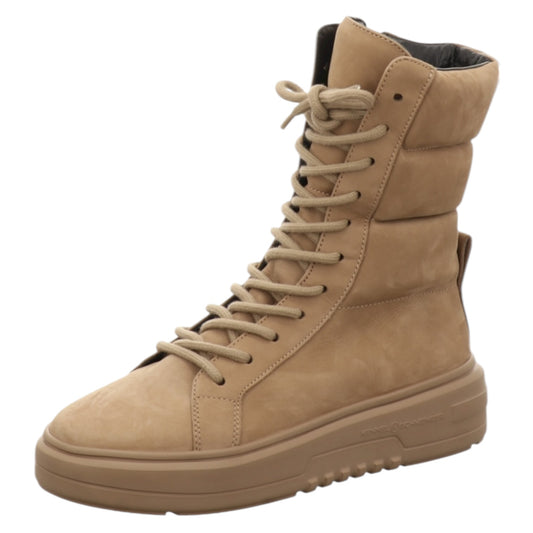 Kennel and Schmenger Taupe Suede Lace Up Boots - 37.5 / 4.5