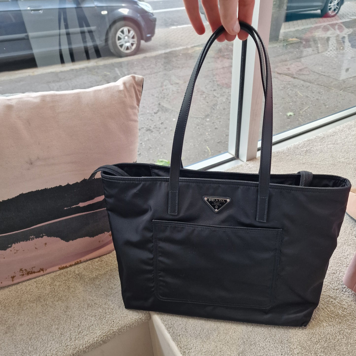 Prada Black Nylon Shopper,  BNWT