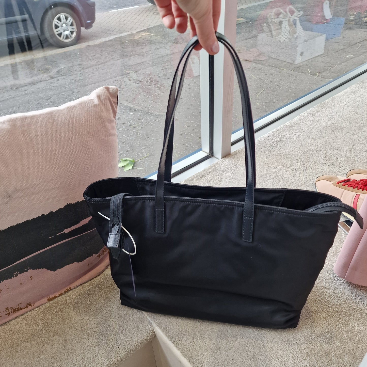 Prada Black Nylon Shopper,  BNWT