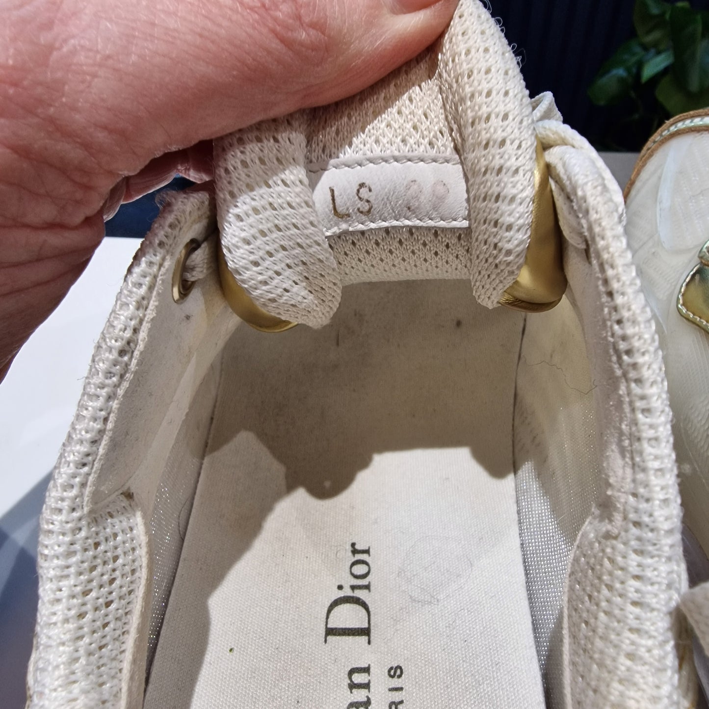 Christian Dior Vibe Chunky Trainers, Size 39/6