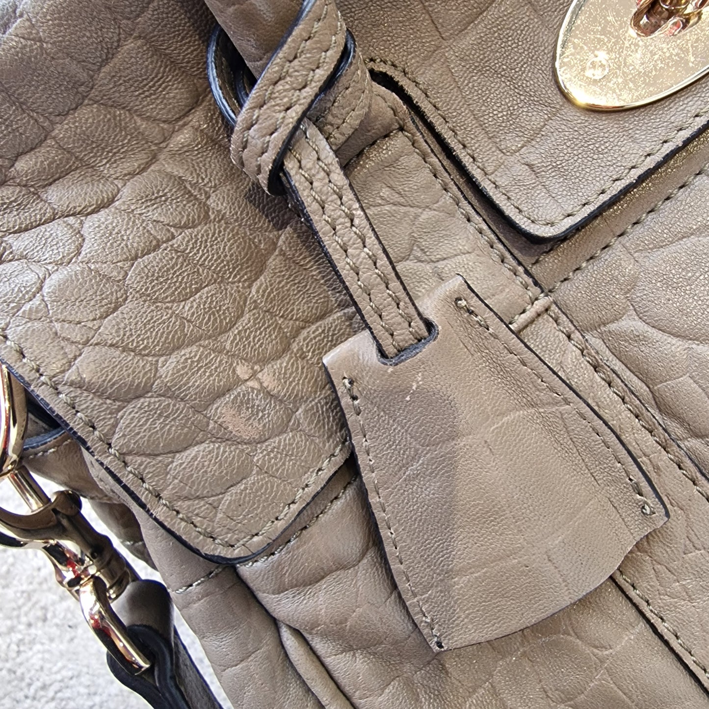 Mulberry Bayswater Mini, Putty