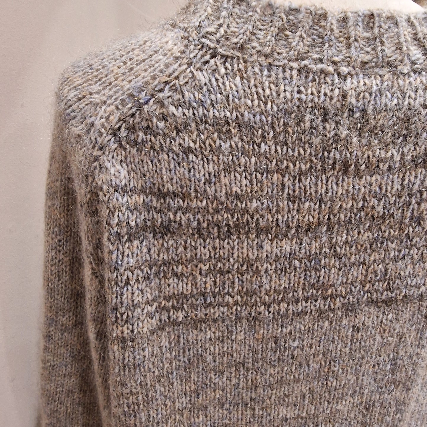 Isabel Marant Grey Marl Mohair Blend Sweater