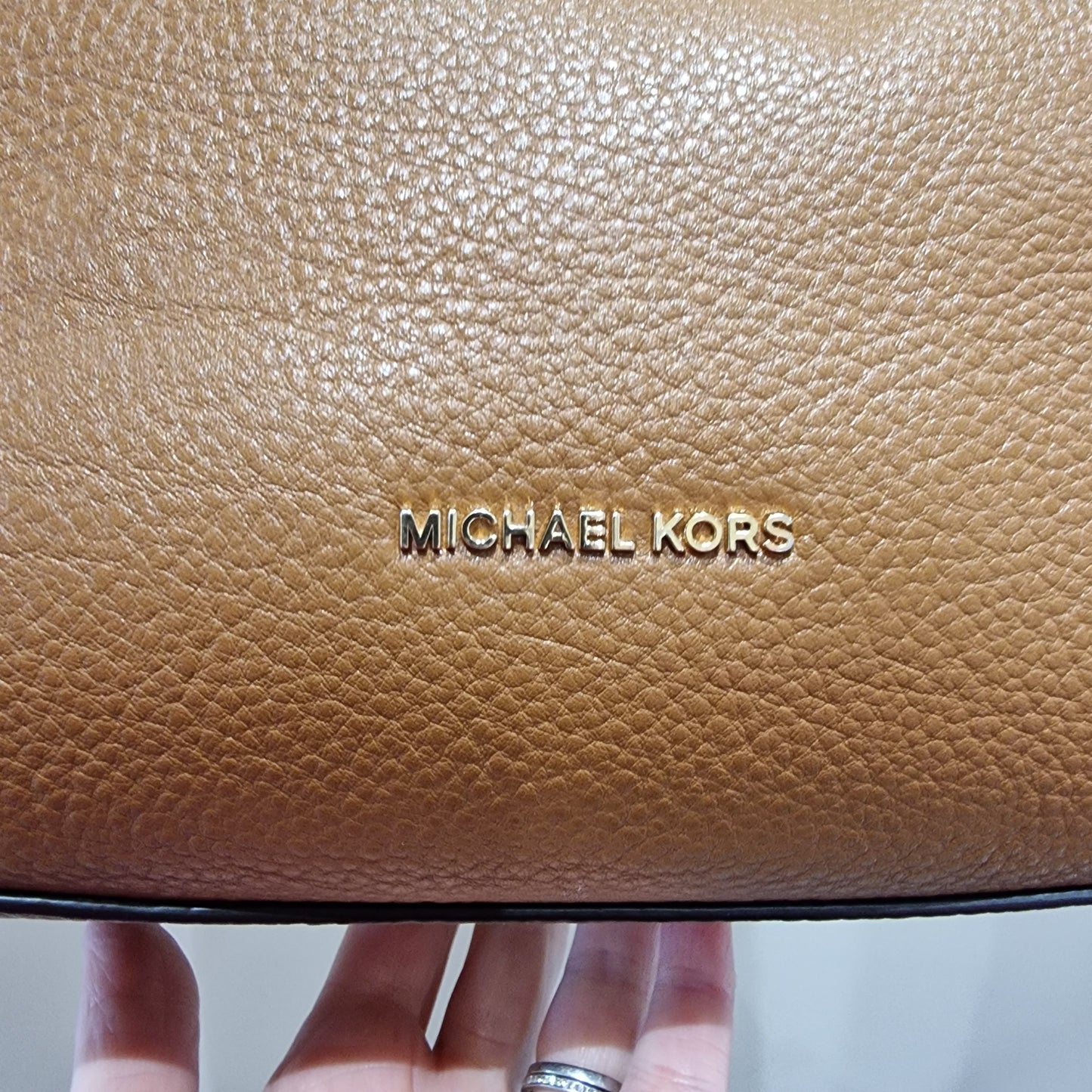 Michael Kors Tan Leather Handbag