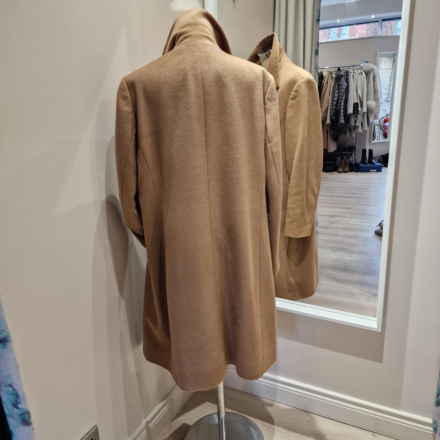 Jaegar Camel Coat,  Size 16