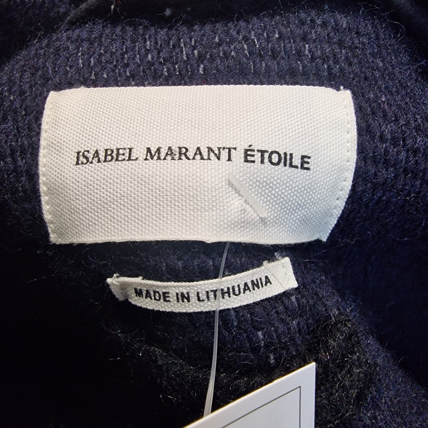 Isabel Marant Navy and Black Trim Jacket, UK 10