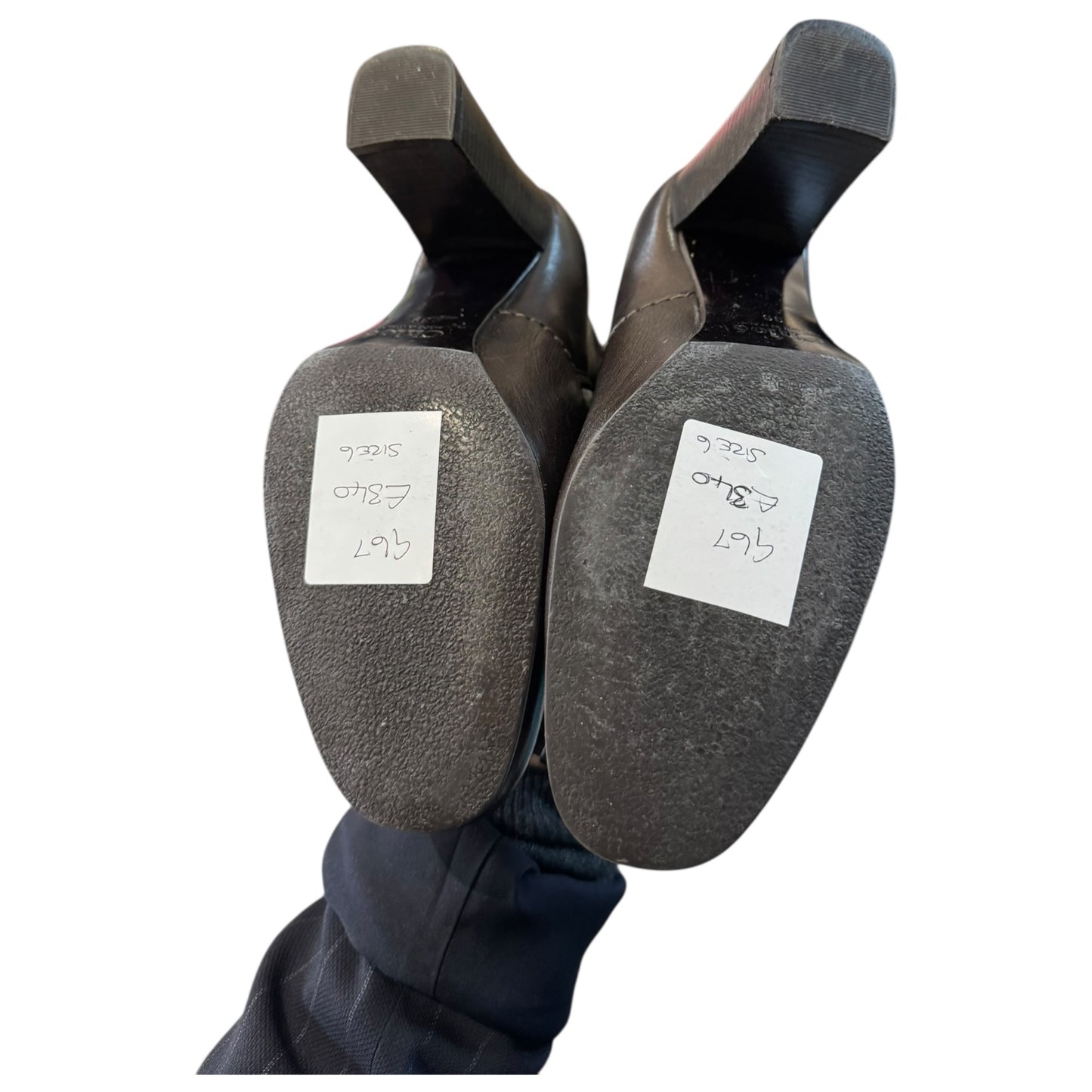 Chloe Dark Brown Knee High Boots - 39 / 6