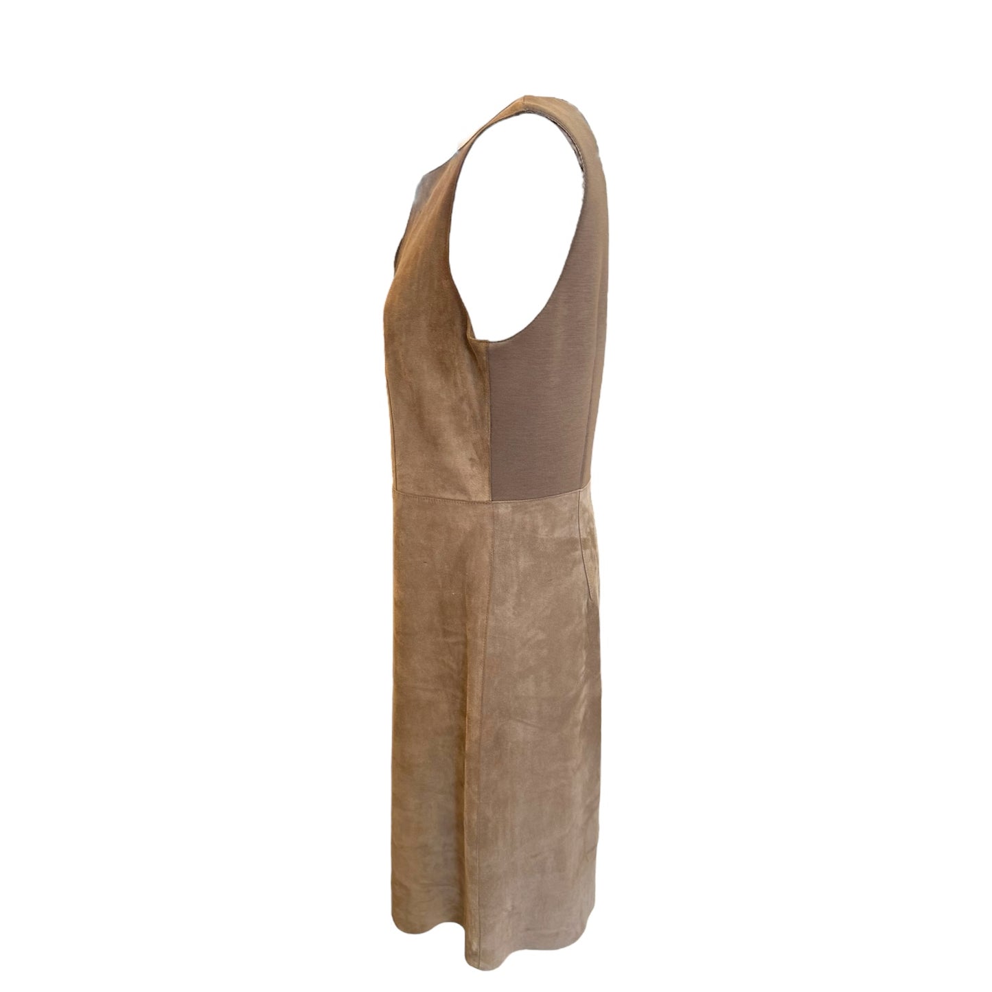 Weekend Max Mara Camel Suedette Dress - 12