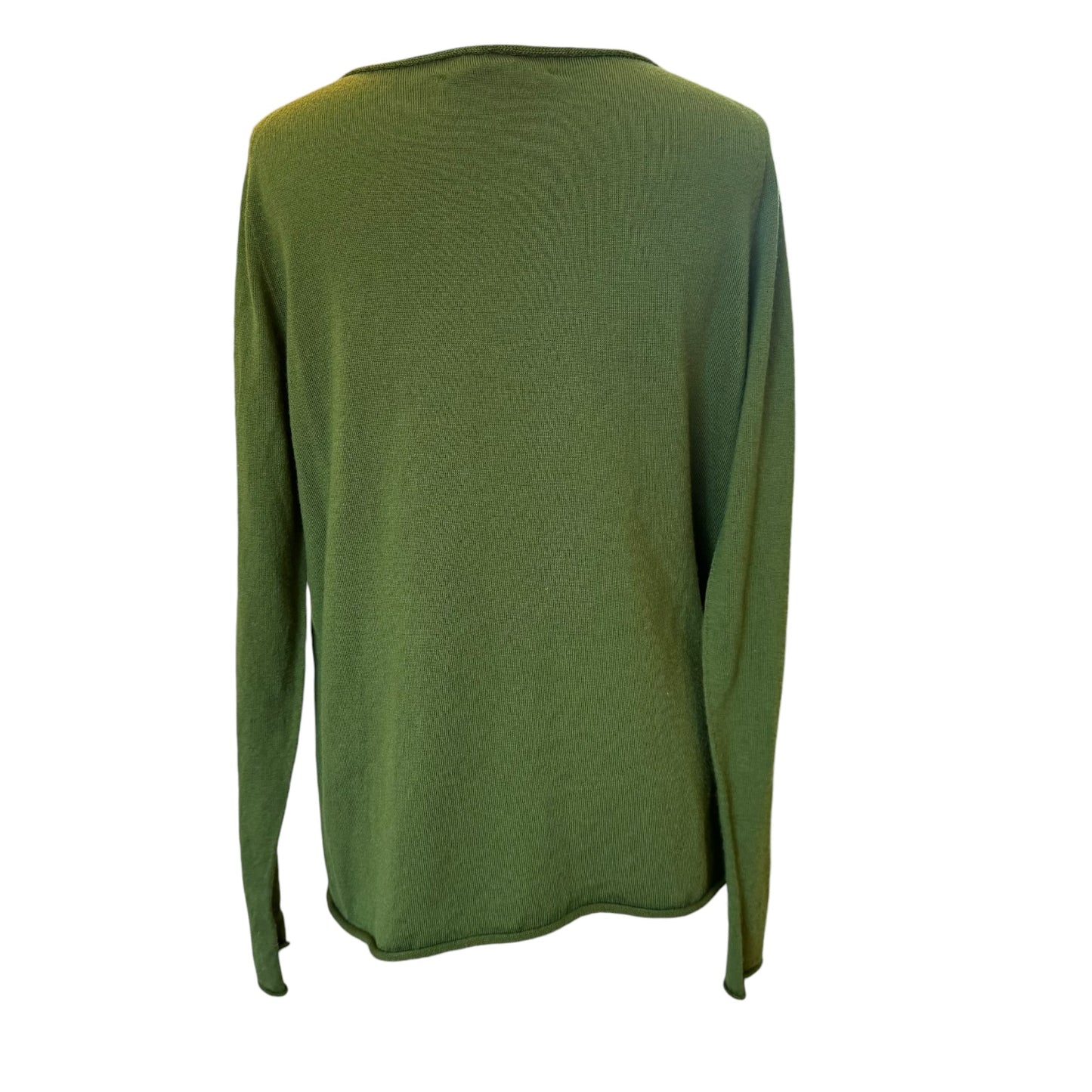 Annette Gortz Green V Neck Jumper - 12