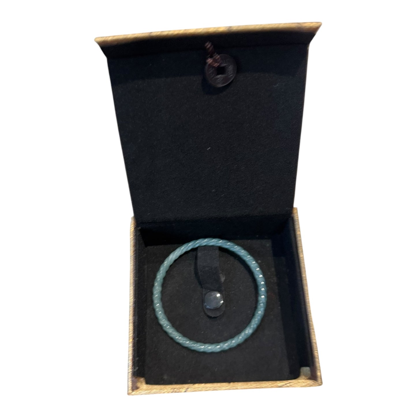 Blue Water Jade Bracelet