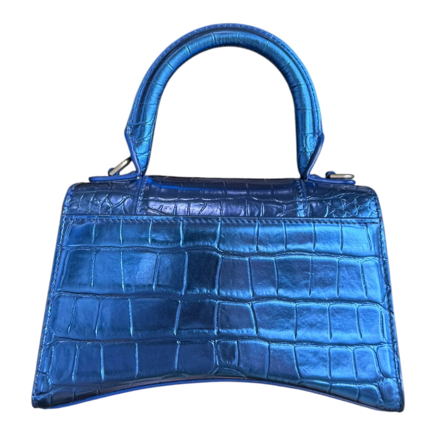 Balenciaga Blue XS Hourglass Bag