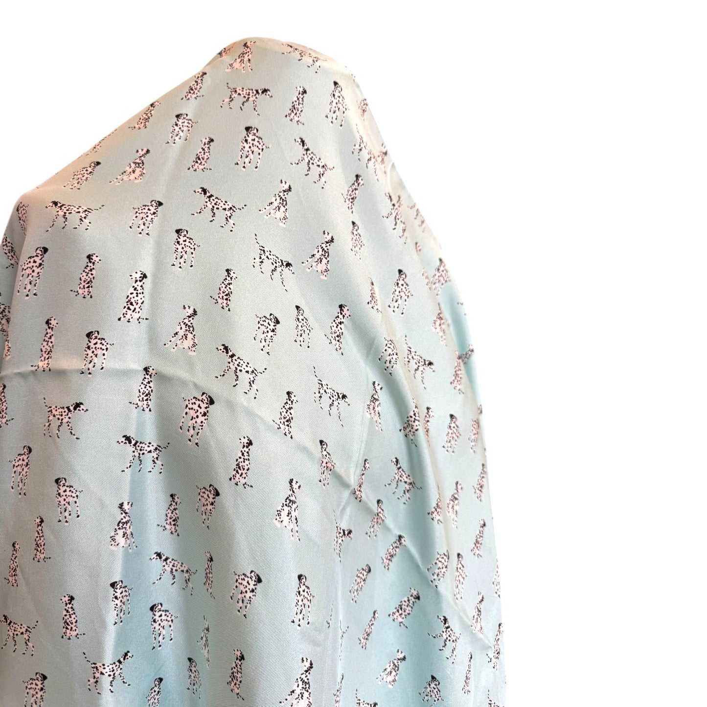 Marc Cain Pale Blue Dalmatian Scarf