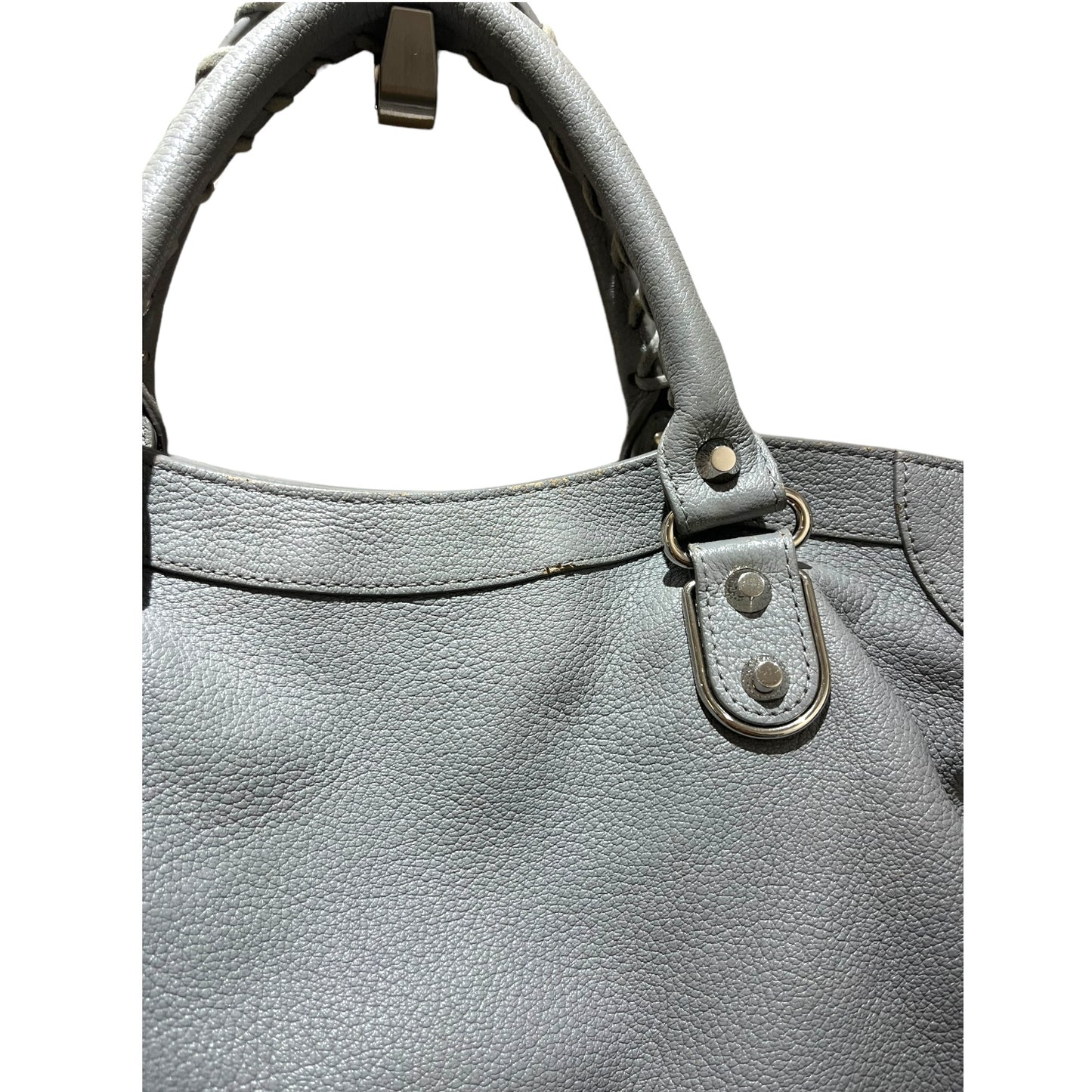 Balenciaga Grey 'City' Bag