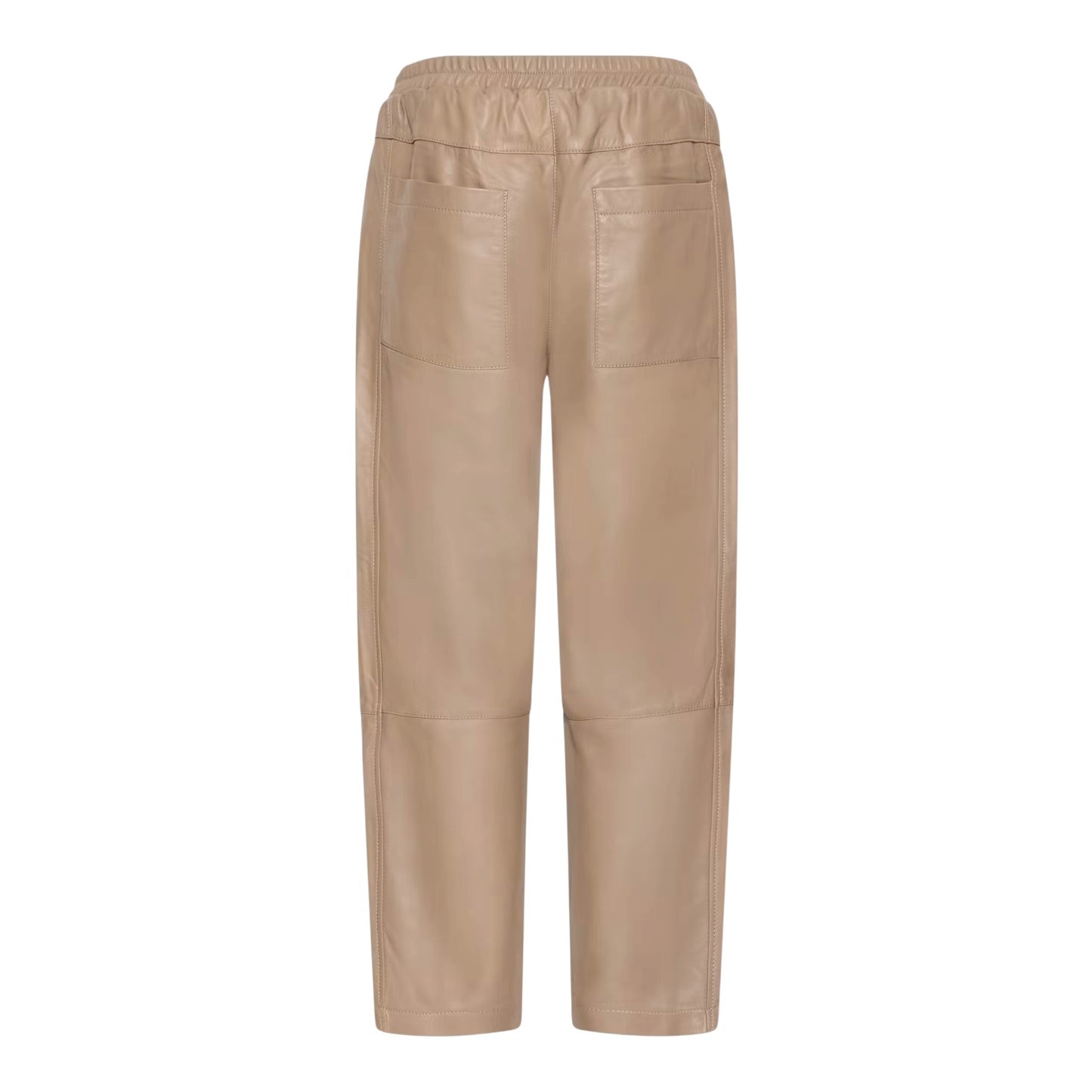 Fransa Taupe Leather Two Piece - 10 - NEW