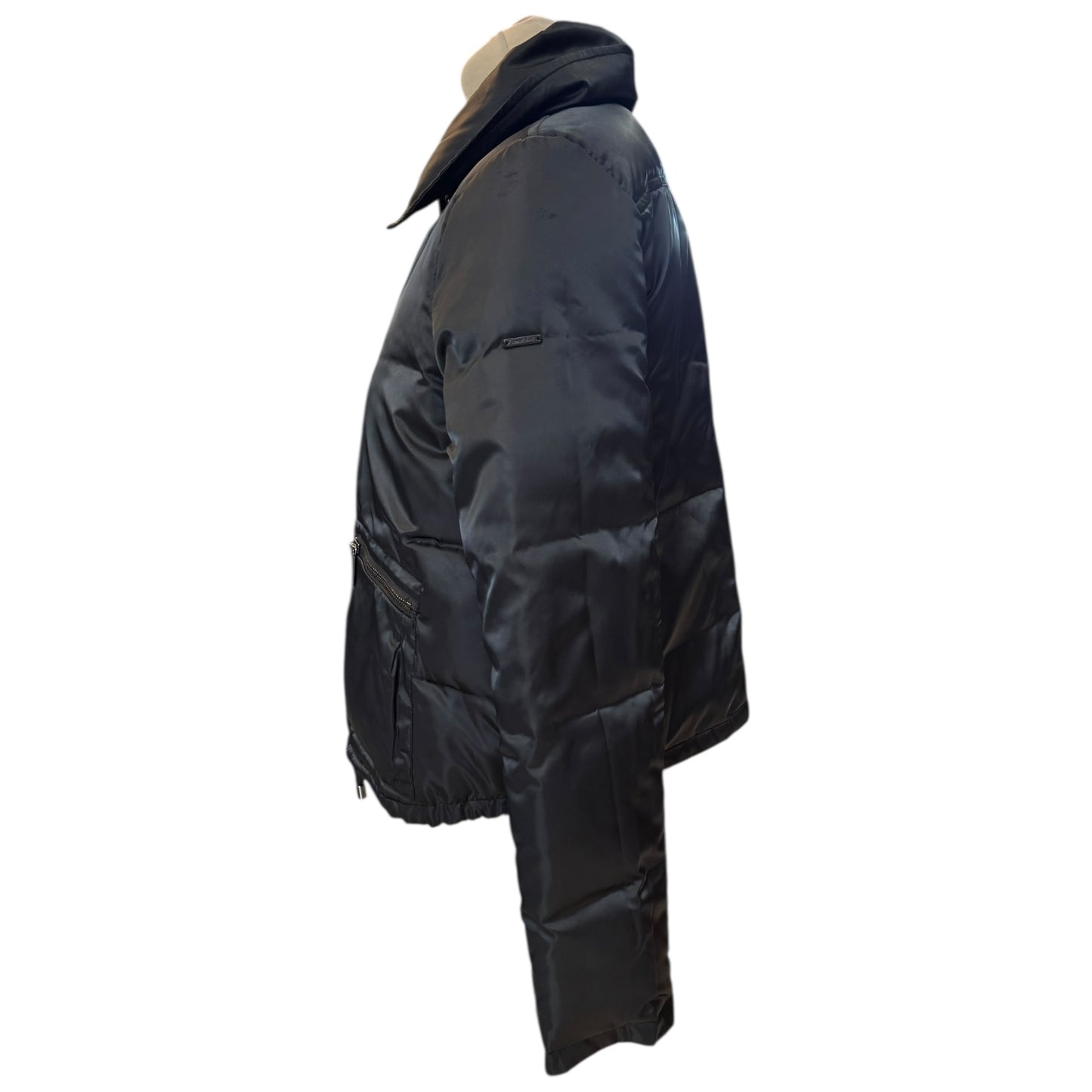 Armani Jeans Black Puffer Reversible Jacket - 10