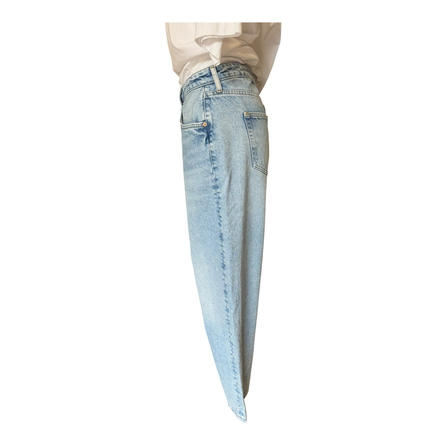 Albaray Organic Cotton Cropped Jeans - 16