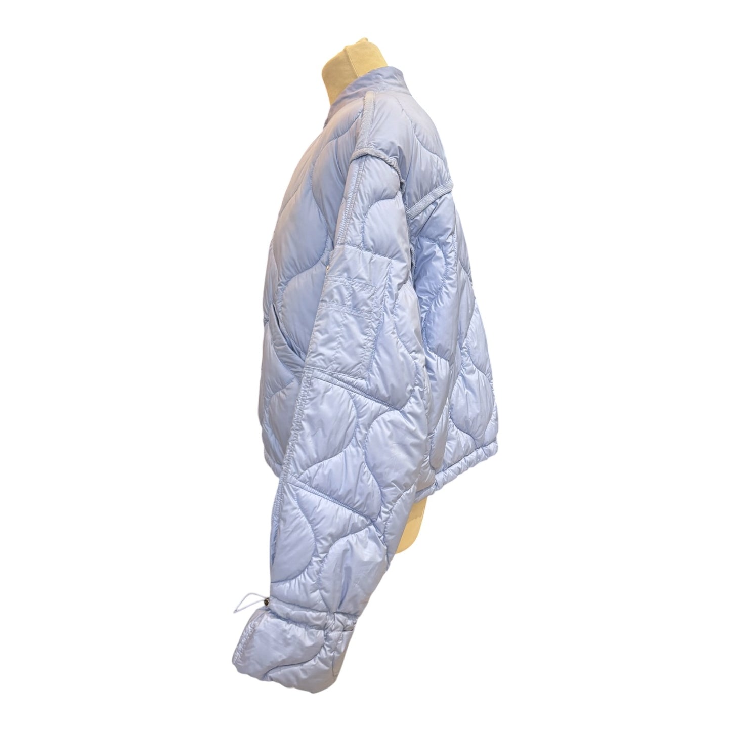 Beaumont Pale Blue Quilted Jacket - 12/14