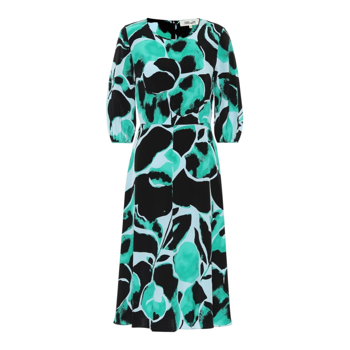 Diane von Furstenberg Bliss Silk Crêpe de Chine Dress - 12