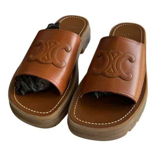 Celine Triomphe Slides - 38/5