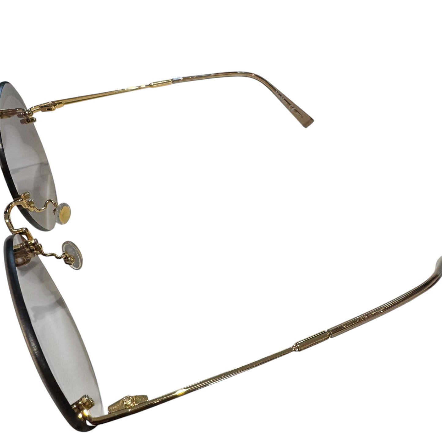 Max Mara Gold Wire Frame Sunglasses