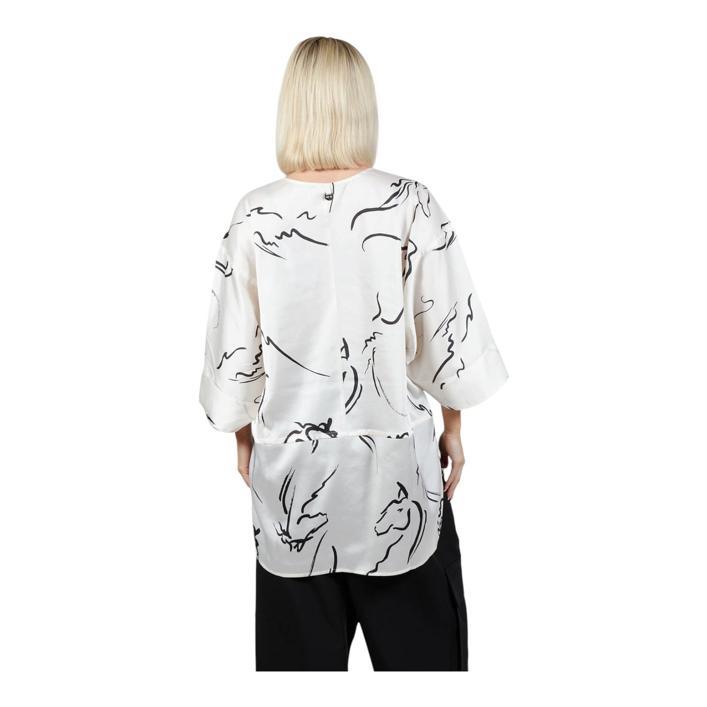 High Innocence Top in White by High - 16