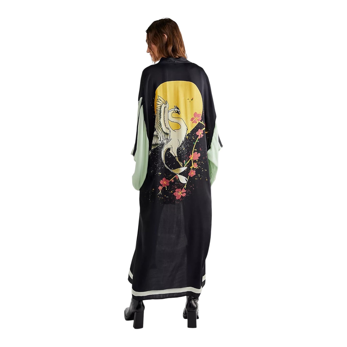 Free People Moon Dance Maxi Robe - One Size